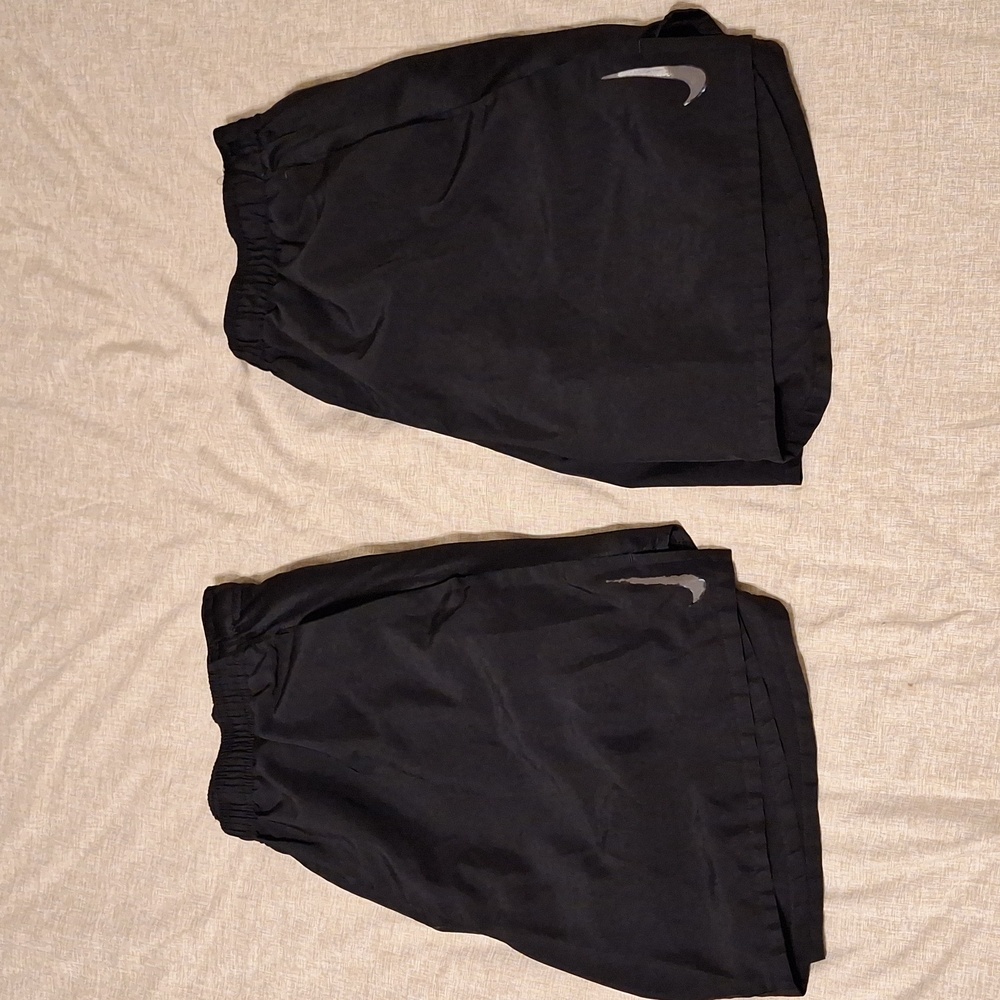 5 Inch Nike Black Running Shorts (2 Pairs)